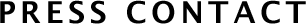 PRESS CONTACT